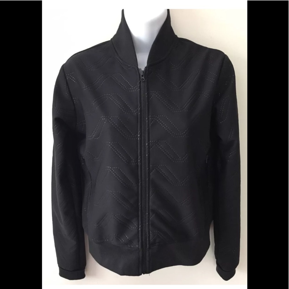 Oiselle Sz XS Black bomber jacket running women’s